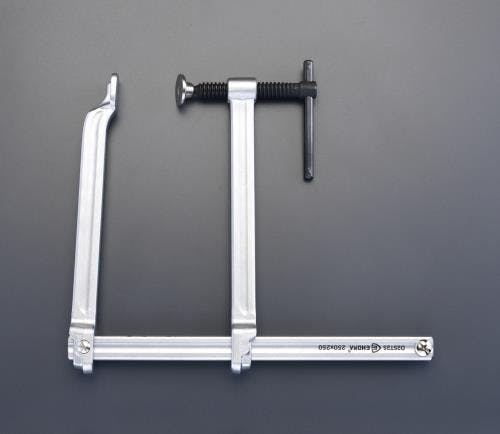 F型クランプ(ロングリーチ) 0-400mm/500mm EA526TX-16A 4548745347487【別送品】