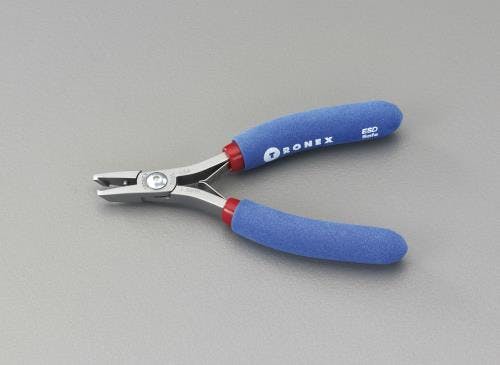 スタンドオフ付ニッパー(フラッシュ/ESD) 120mm EA535TT-2 4548745348118【別送品】