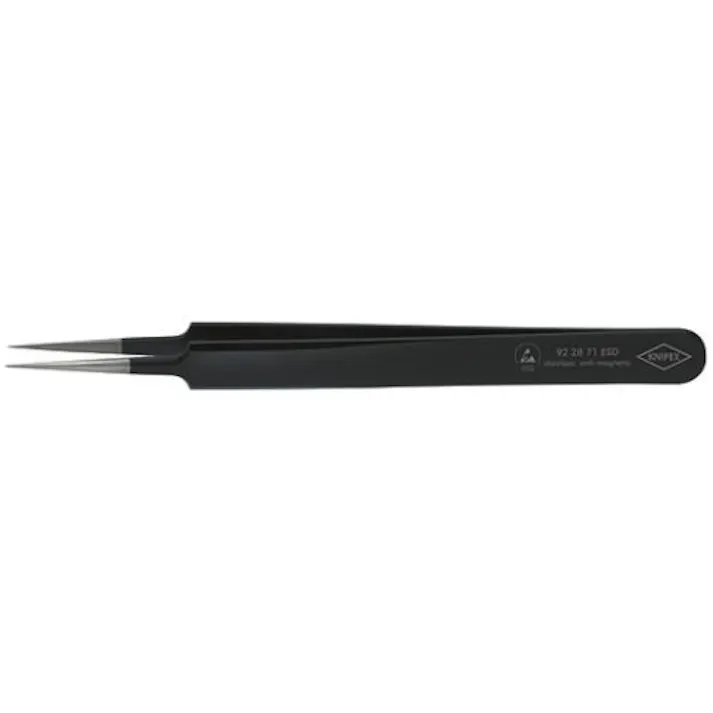 KNIPEX(クニペックス) 0.5x110mm 精密用ピンセット(ステンレス製 ESD) EA595EE-2 4548745352689(CDC)【別送品】