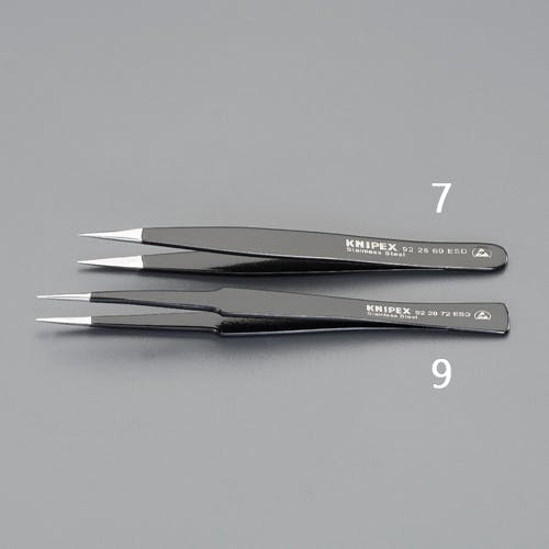 KNIPEX(クニペックス) 精密用ピンセット(ステンレス製 ESD) 0.25x120mm