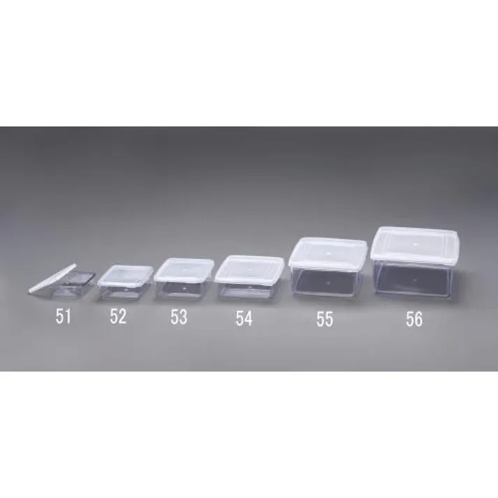 ESCO 230x172x84mm/ 2.6L シール容器(角型) EA508AM-55 4548745567977(CDC)【別送品】