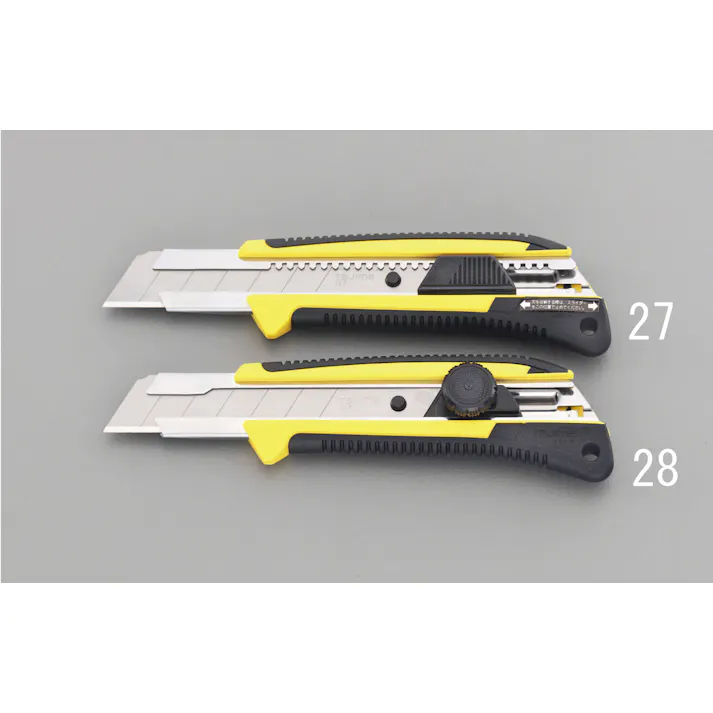 TJMデザイン(TaJIma) カッターナイフ(ソフトグリップ) 190mm EA589AT-27 4548745595178【別送品】