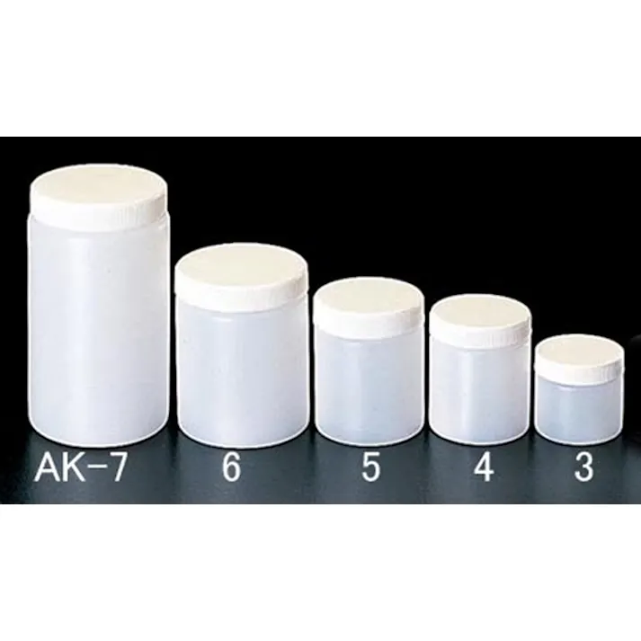 瑞穂化成工業 広口ポリ容器(10個) φ90x112mm/0.50L EA508AK-6B 4548745611601【別送品】