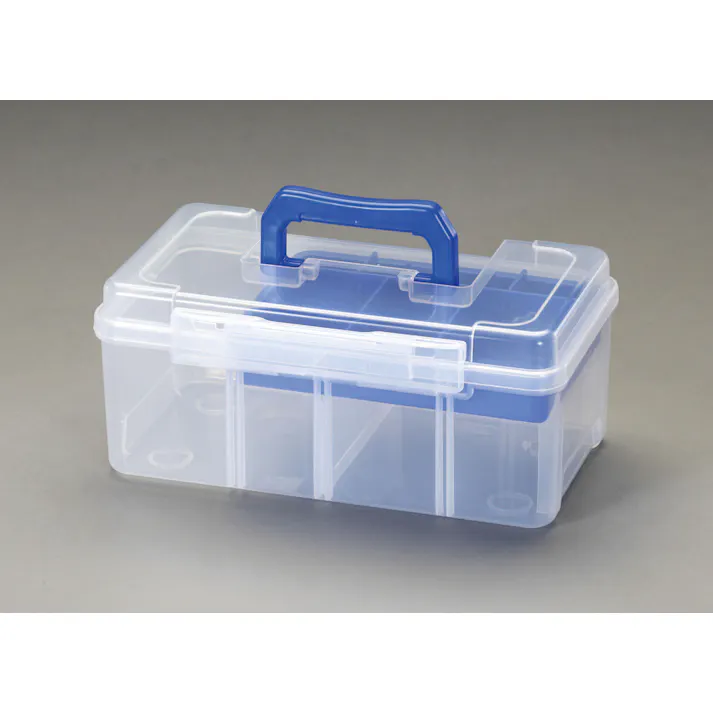 明邦化学工業(MEIHO) 工具箱(中皿付/青) 297x180x126mm EA505MC-1 4548745651348【別送品】