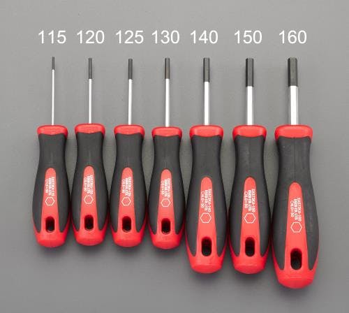 ESCOオリジナル ドライバー [Hexagon] 3.0x50mm EA573KA-130 4548745717105【別送品】