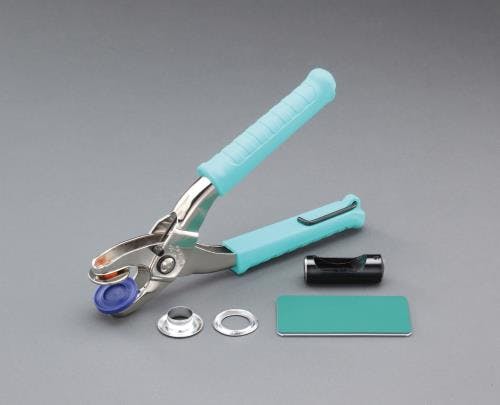 両面ハトメパンチセット 5mm EA576MB-105 4548745758375【別送品