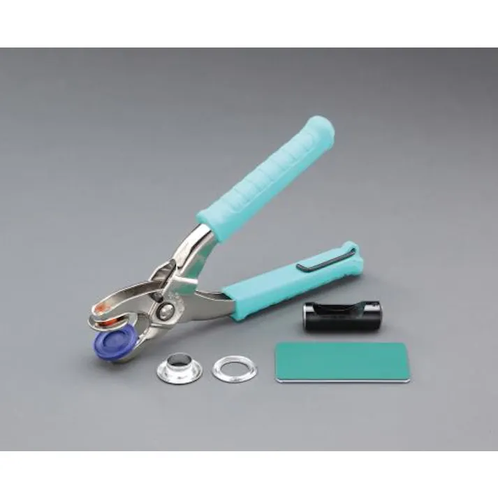 両面ハトメパンチセット 7mm EA576MB-107 4548745758382【別送品】