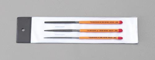 やすり(平・半丸・丸=3本組/粗目) 215mm EA521TA-3M 4548745775839【別送品】