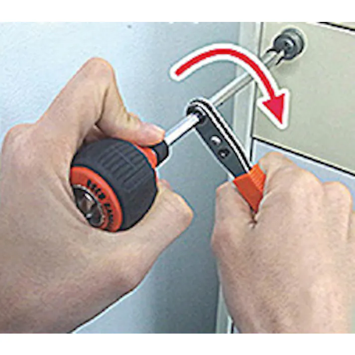 ESCOオリジナル ラチェットハンドル 1/4”Hex EA562-2 4548745779622【別送品】