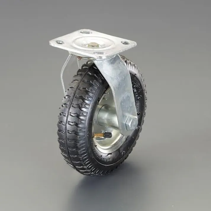 ESCO 200mm 自在金具キャスター(EA520BK-5用) EA520BK-205 4548745817287(CDC)【別送品】