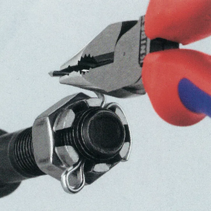 KNIPEX(クニペックス) ニードルノーズペンチ(メッキ) 145mm EA537LB-11 4548745849288【別送品】