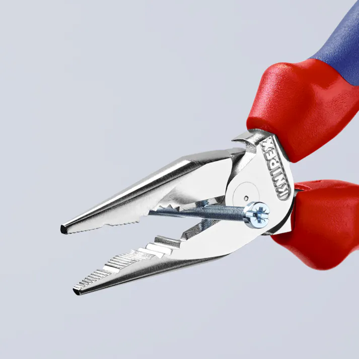 KNIPEX(クニペックス) ニードルノーズペンチ(メッキ) 145mm EA537LB-11 4548745849288【別送品】