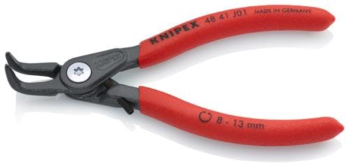 KNIPEX(クニペックス) 穴用スナップリングプライヤー/90゜(ストッパー付) 8-13mm EA590AM-0 4548745849844【別送品】