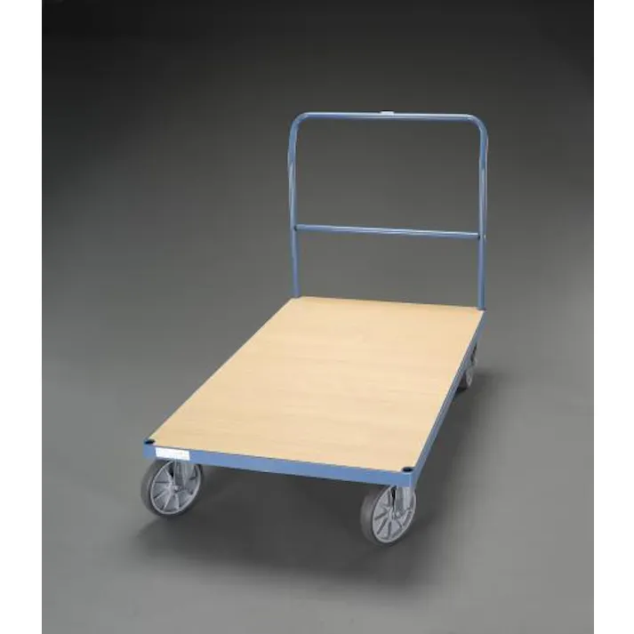 運搬車(木製荷台) 1200x800mm/600kg EA520BE-32 4548745870534【別送品】
