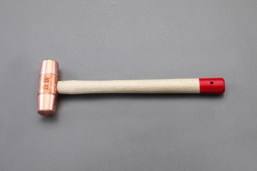 オーエッチ工業 銅ハンマー 1000g/φ32x360mm EA575WV-54 4548745902617【別送品】