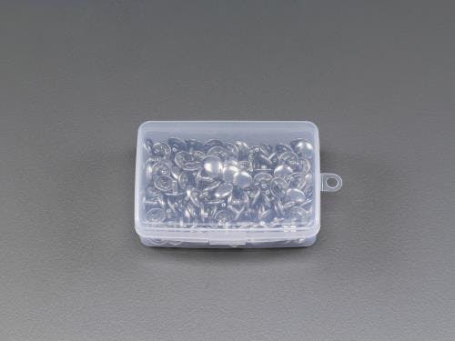 カシメピン(ステンレス製/100組) 9mm/5-7mm EA576MV-32 4548745910001【別送品】