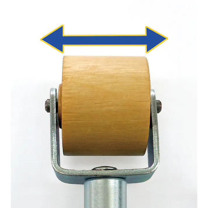 フラットローラー(木製) φ35x32mm EA523ME-2 4548745912265【別送品】