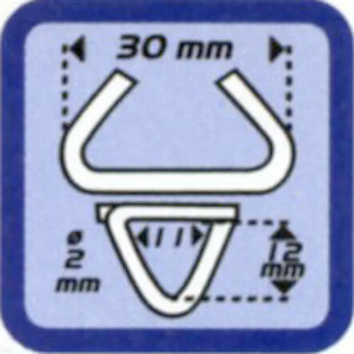 EDMA(エドマ) ホグリングプライヤー(マガジン付) 30mm/190mm EA532XA-14 4548745921090【別送品】