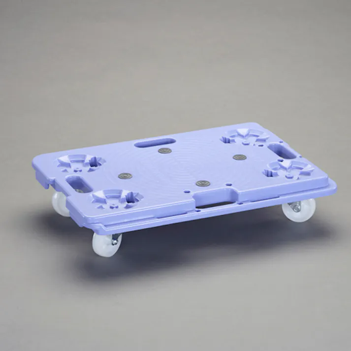 ナンシン ドーリー(連結型/ナイロン車輪) 600x400mm/150kg EA520AB-101 4548745982619【別送品】