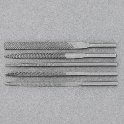 やすり(5種・5本組/中目) φ3x85mm EA521TF-210 4550061010686【別送品】