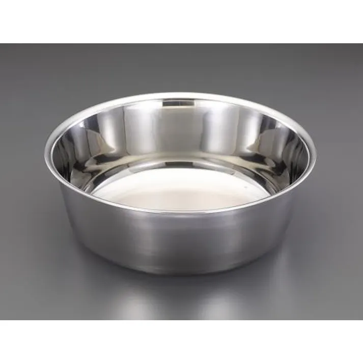 φ600x200mm 洗桶(ステンレス製) EA508SC-323 4550061016800 (CDC)【別送品】