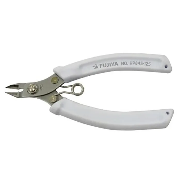 フジ矢(FUJIYA) 133mm プラスチックニッパー(ステンレス製) EA536HG-125 4550061021897(CDC)【別送品】