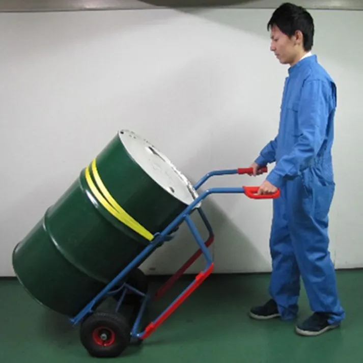 ドラム缶トロリー EA520FD-9 4550061037805【別送品】