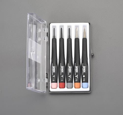 アネックスツール(Anex) 特殊精密ドライバーセット 5本組 EA552EG-20 4550061039519【別送品】