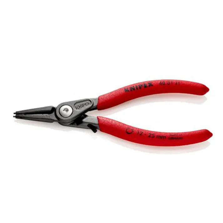 KNIPEX(クニペックス) 穴用スナップリングプライヤー(ストッパー付) 12-25mm EA590AL-1 4550061048931【別送品】