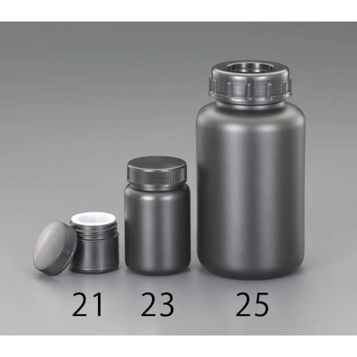 瑞穂化成工業 φ 37x 40mm/ 30ml 遮光型広口ポリ容器 EA508AK-21 4550061173480(CDC)【別送品】