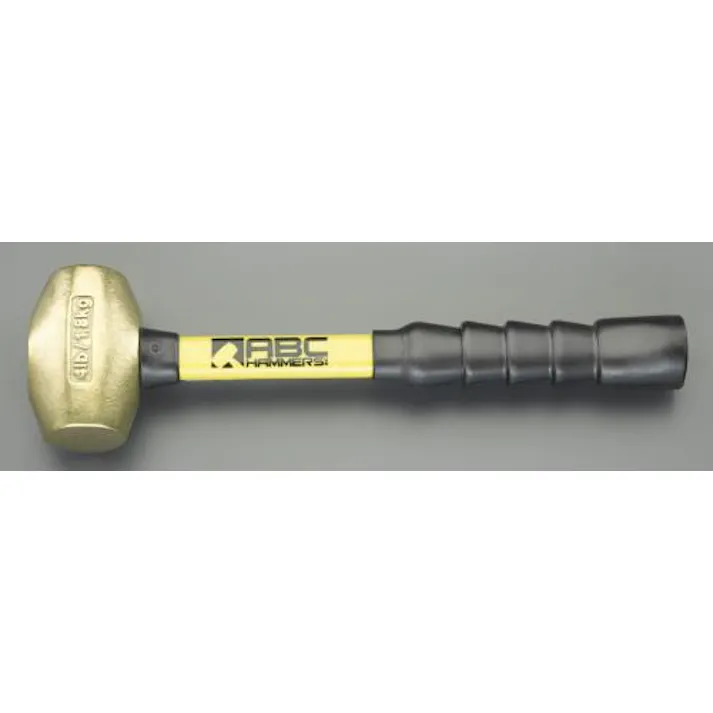 ESCO 1.80kg/45mm 真鍮ハンマー(グラスファイバー柄) EA575EL-3 4550061186428(CDC)【別送品】