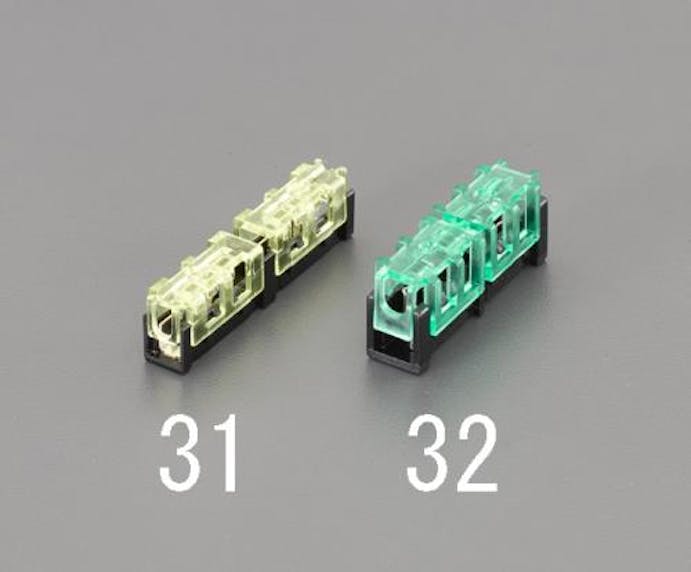 ESCO  0.5-0.75m平方m 圧接形中継コネクター(10個) EA538PF-32 4550061198346(CDC)【別送品】