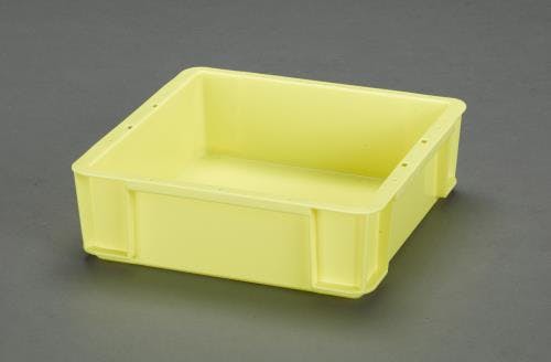 三甲(サンコー) コンテナ(黄) 340x330x101mm/8.4L EA506AF-20 4550061219072【別送品】