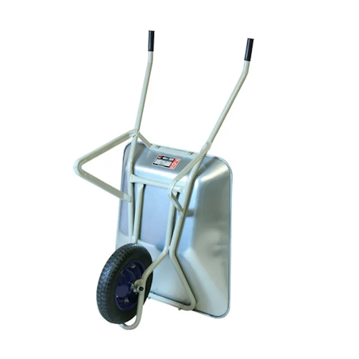 浅香工業 一輪車(ノーパンクタイヤ) 1340x680x555mm/100kg EA520DB-1 4550061219454【別送品】