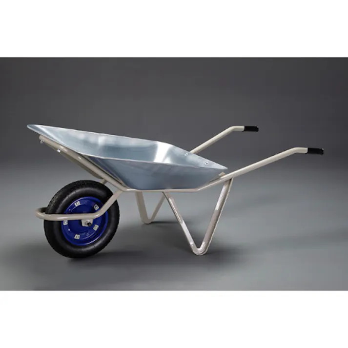 浅香工業 一輪車(ノーパンクタイヤ) 1340x680x555mm/100kg EA520DB-1 4550061219454【別送品】