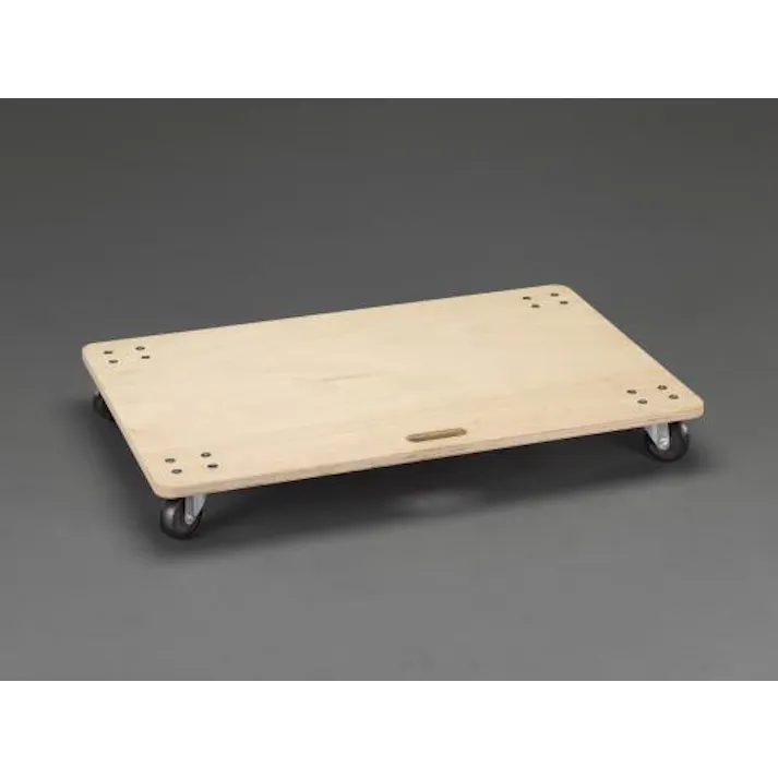 ESCO 600x900mm/150kg ドーリー(木製) EA520AD-61A 4550061266472(CDC)【別送品】