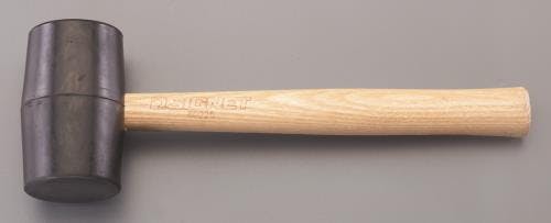 SIGNET(シグネット) ゴムハンマー(黒) 680g/65x340mm EA575WB-51A 4550061281000【別送品】