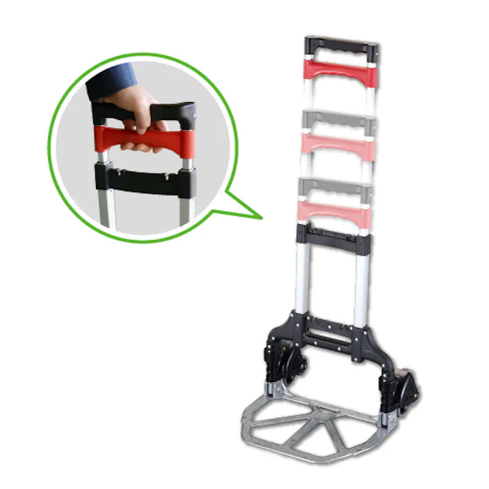 ハンディーカート(段差用) 390x270x1005mm/60kg EA520AE-33 4550061324363【別送品】