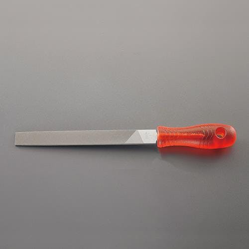 鉄工やすり(平/細目) 200mm EA521TV-200CS 4550061324837【別送品】