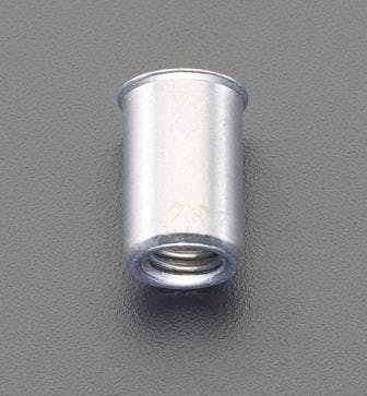 ブラインドナット(アルミ薄頭/43個) M5/2.5-3.5mm EA527NK-128 4550061326237【別送品】