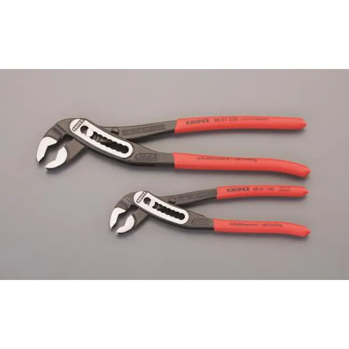 KNIPEX(クニペックス) 180mm/250mm 2本組 ウォーターポンププライヤー EA531E-100 4550061326473(CDC)【別送品】