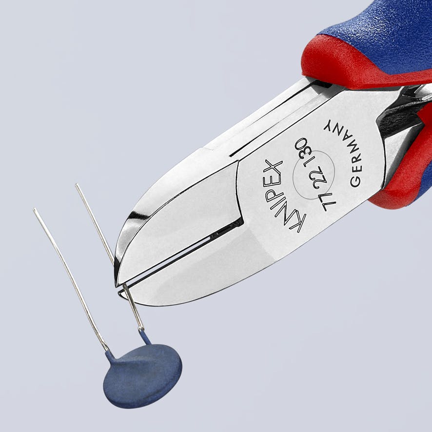 KNIPEX(クニペックス) 130mm 精密用ニッパー(バネ・グリップ付