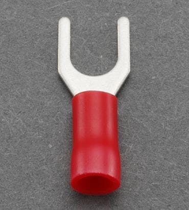 絶縁圧着端子[Y形] (10個) 0.33-1.31平方ミリメートル EA538MH-31 4550061327791【別送品】