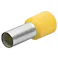 KNIPEX(クニペックス) 絶縁フェルール端子(黄色/50個) 25.0平方ミリメートル EA538WB-60 4550061328095【別送品】