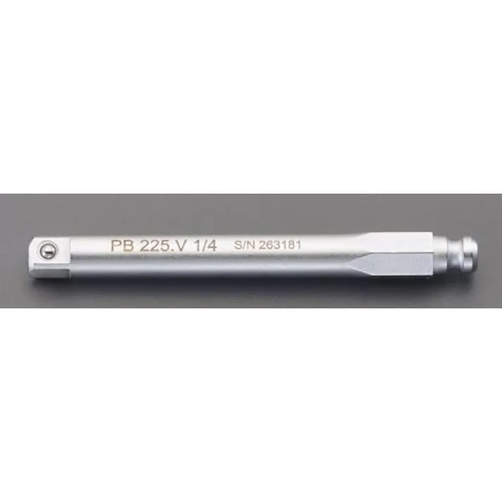PBSWISSTOOLS 1/4"DRx80mm ソケットアダプター EA550CA-310 4550061328903(CDC)【別送品】