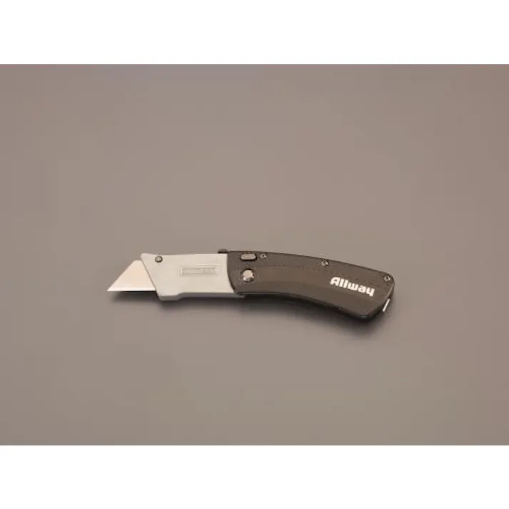 折込型ナイフ(セーフティ/替刃式) 160mm EA589CJ-11 4550061338537【別送品】