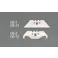 ナイフ替刃(フック刃/100枚) EA589CK-12 4550061338605【別送品】