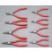 KNIPEX(クニペックス) スナップリングプライヤー(軸・穴用) 8本組 EA590-18 4550061338773【別送品】