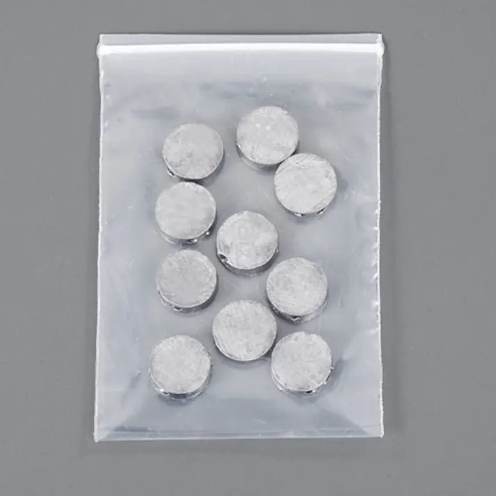 封印鉛タグ(10個) φ12.7mm EA591H-3 4550061472453【別送品】