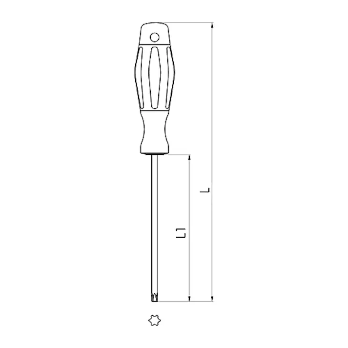 TORXドライバー T8x60mm EA573AZ-8 4550061473078【別送品】
